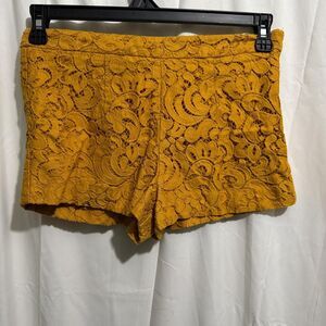 Forever 21 Women's Yellow Shorts